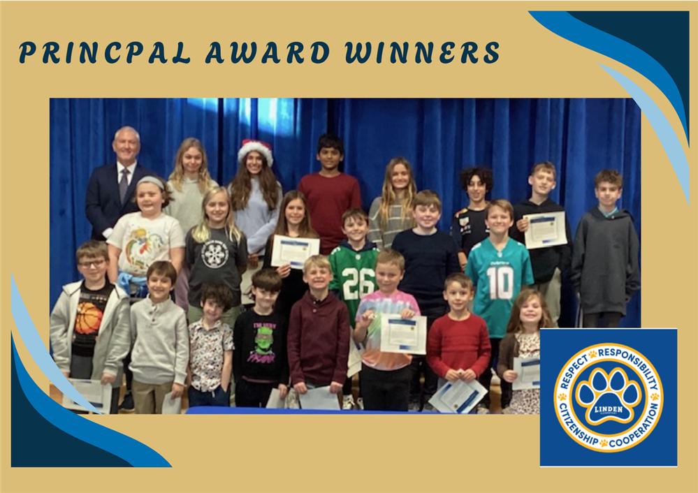  Principal's Award Winner First Trimester 2024